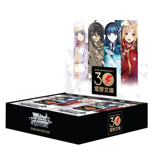 Weiss Schwarz Dengeki Bunko 30th Anniversary Booster Pack Japanese Anime Cards Sealed TCG Pack - TCGVault