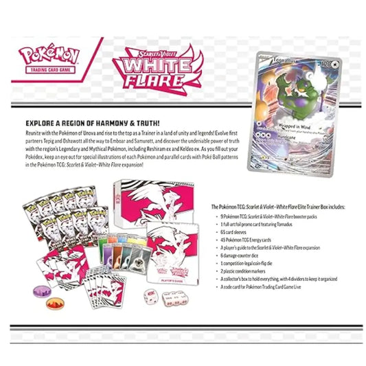 Pokémon TCG White Flare Elite Trainer Box English Version - TCGVault