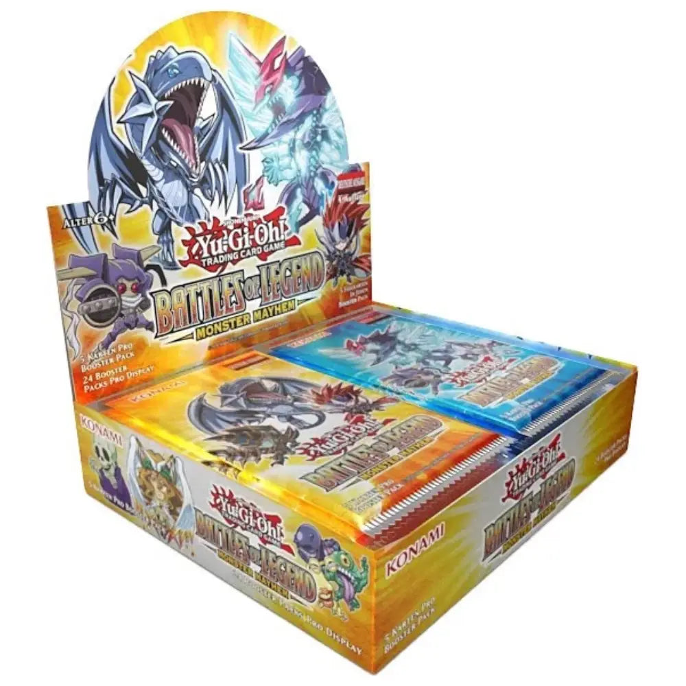 Yu-Gi-Oh Battles of Legend Monster Mayhem Booster Box - TCGVault
