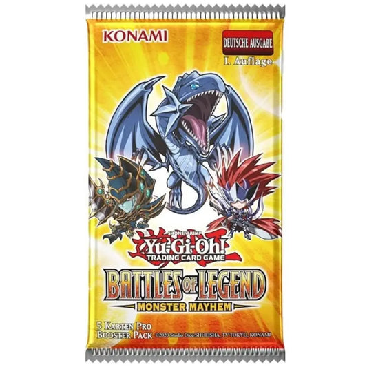 Yu-Gi-Oh Battles of Legend Monster Mayhem Booster Box - TCGVault