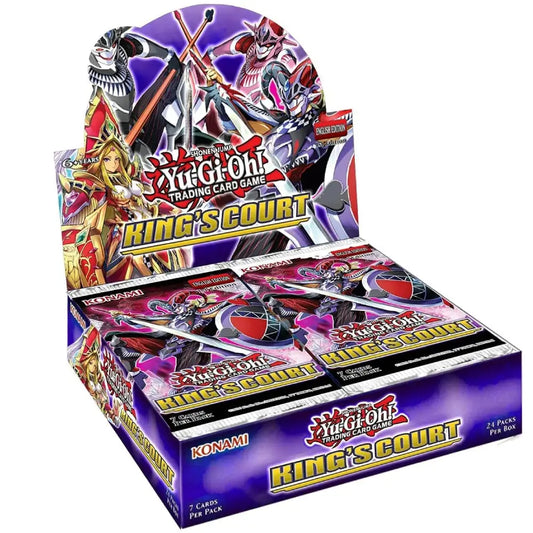 Yu-Gi-Oh King's Court Collector Booster Box English - TCGVault