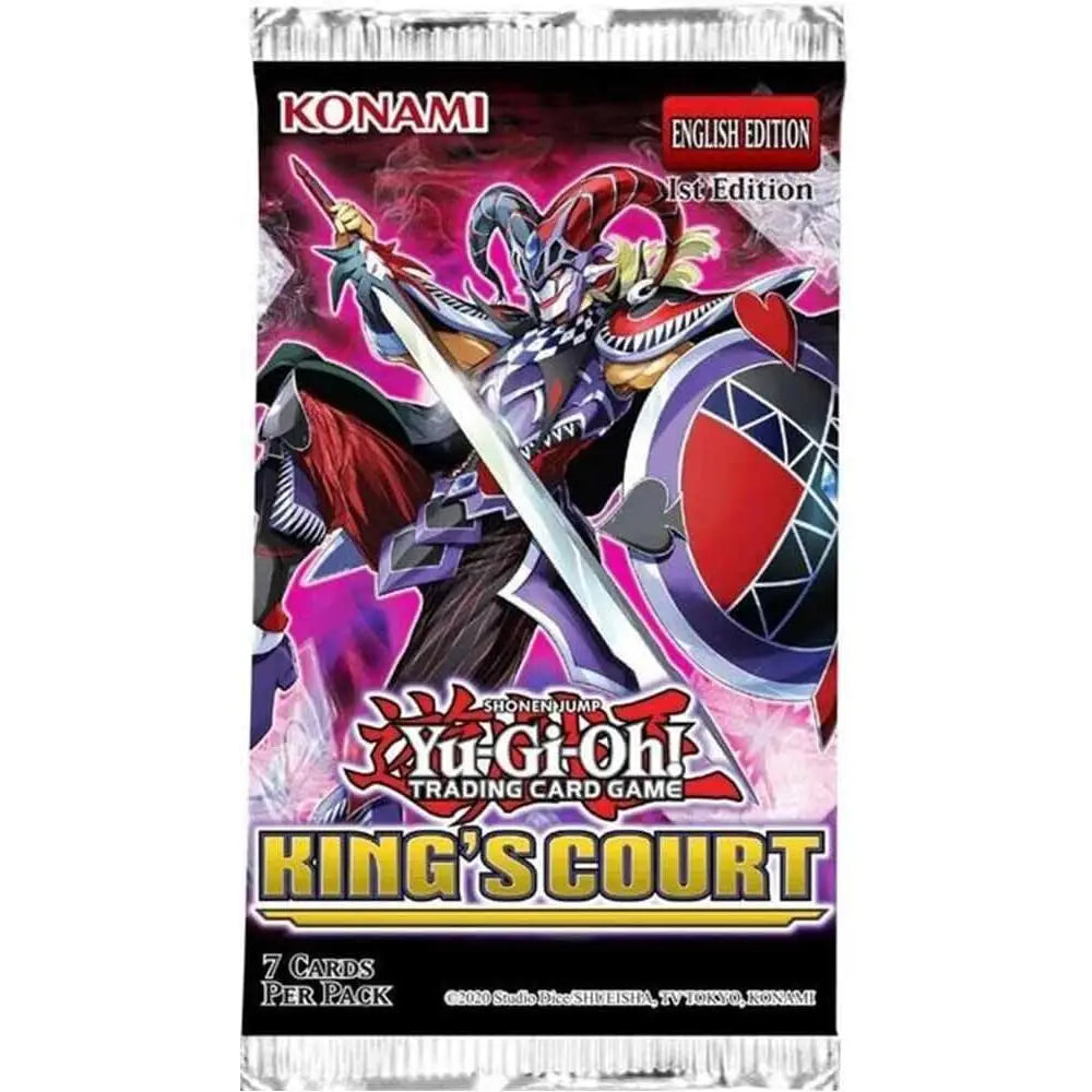 Yu-Gi-Oh King's Court KONAMI Booster Pack - TCGVault