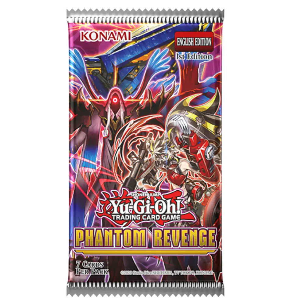 Yu-Gi-Oh Phantom Rage Trading Card Booster Pack - TCGVault