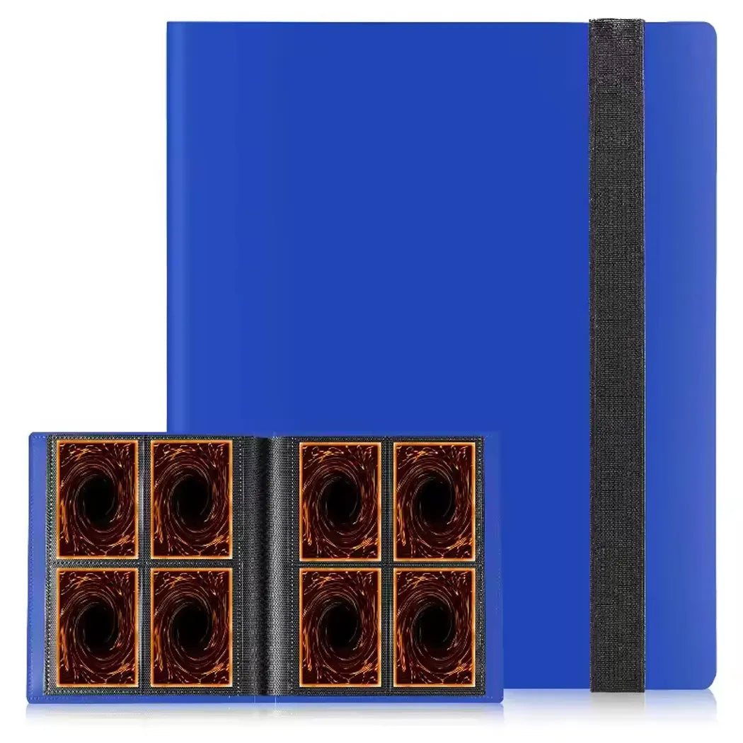dark blue blinder with black strip  4  pocket card holder