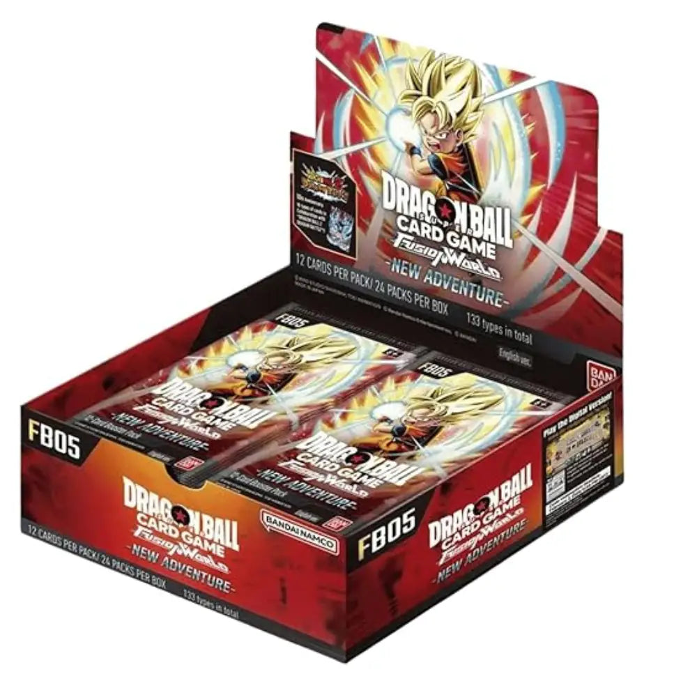 Dragon Ball Super Fusion World FB05 New Adventures Booster Box English Version - TCGVault