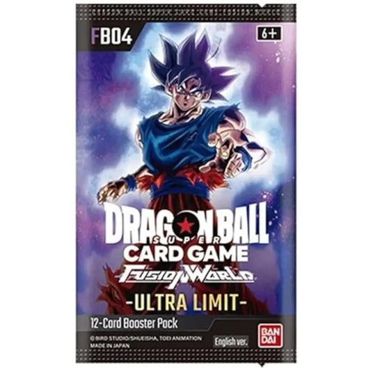 Dragon Ball Super Fusion World FB04 Ultra Limit Booster Pack English - TCGVault