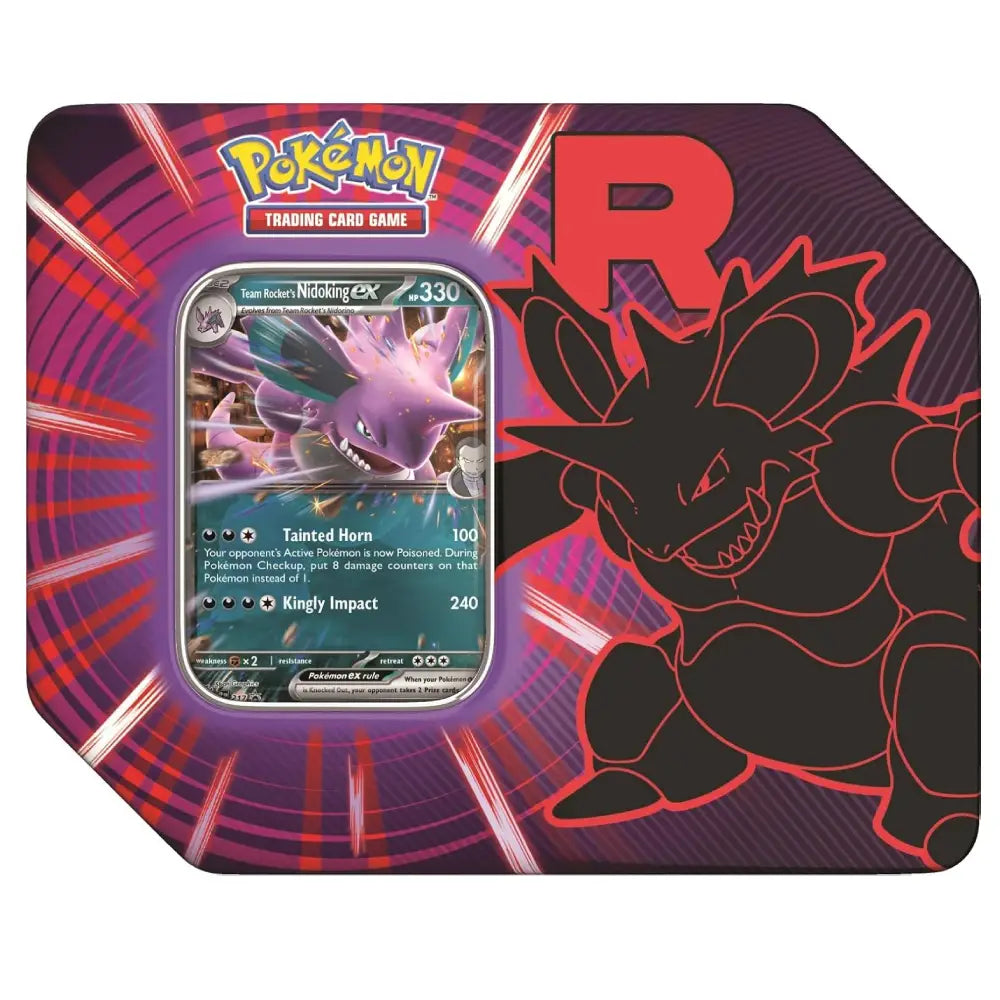 Pokémon Team Rocket Trading Card Game Tin - TCGVault