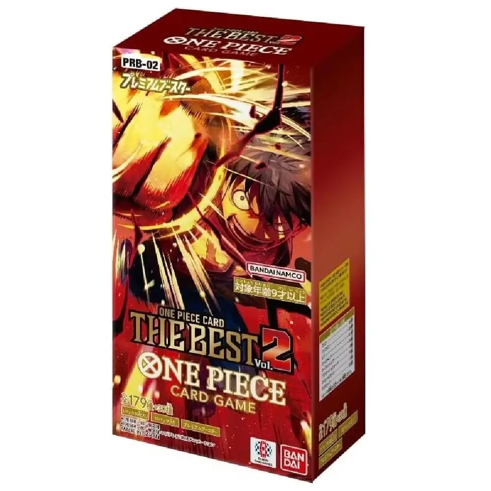 One Piece The Best PRB-02  Vol.2 Booster Pack Japanese Version - TCGVault