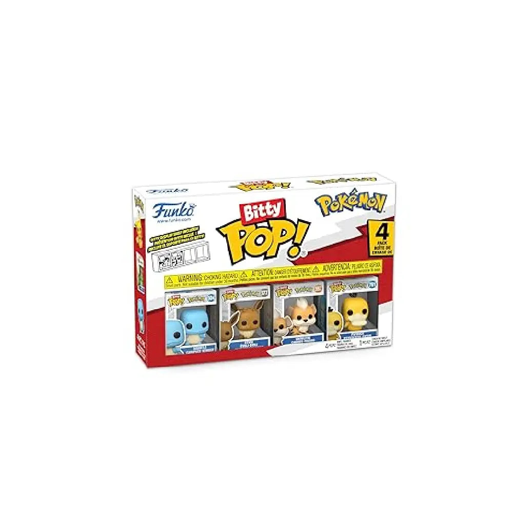 Funko Bitty Pop! Pokemon figure set packaging - TCGVault